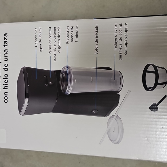 Nwt Single Serve Iced Coffee Maker With Tumbler - Picture 4 of 5